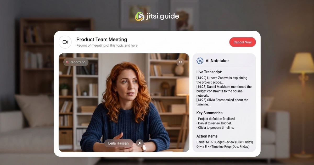 How to Build an AI Meeting Assistant for Jitsi Meet