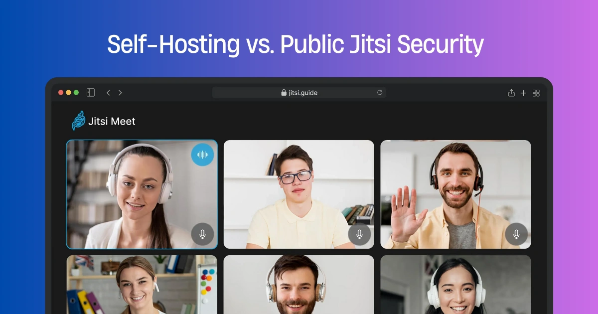 Self-Hosting vs. Public Jitsi Security: Which Is More Secure? Self-Hosting vs. Public Jitsi Security: Which Is More Secure?